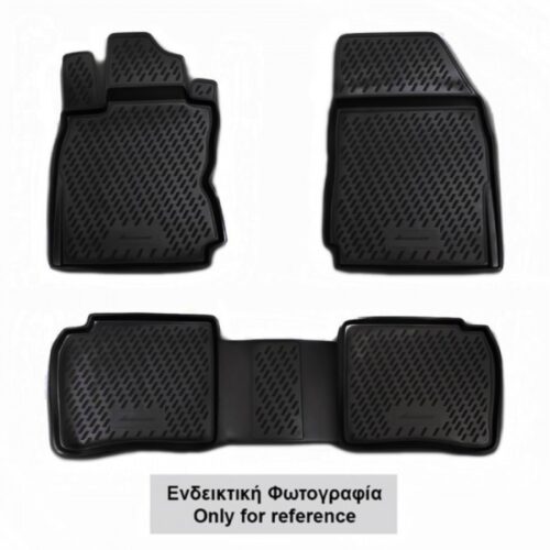 Novline ΜΑΡΚΕ ΠΑΤΑΚΙΑ ΣΕ ΣΚΑΦΗ TPE ΛΑΣΤΙΧΟ ΓΙΑ NISSAN ALMERA N16 CLASSIC 2006+   ΣΕ ΜΑΥΡΟ ΧΡΩΜΑ NOVLINE – 4 ΤΕΜ.