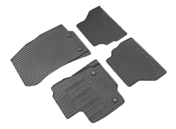 Cik ΜΑΡΚΕ ΠΑΤΑΚΙΑ ΣΕ ΣΚΑΦΗ ΛΑΣΤΙΧΟ ΓΙΑ FORD B-MAX 2012-2014 ΣΕ ΜΑΥΡΟ ΧΡΩΜΑ ΜΕ ΚΟΥΜΠΩΜΑΤΑ CIK - 4 ΤΕΜ.