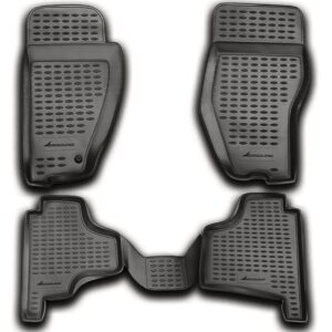 Novline ΜΑΡΚΕ ΠΑΤΑΚΙΑ ΣΕ ΣΚΑΦΗ TPE ΛΑΣΤΙΧΟ ΓΙΑ DODGE NITRO 07/2007+  ΣΕ ΑΝΘΡΑΚΙ ΣΚΟΥΡΟ ΓΚΡΙ ΧΡΩΜΑ NOVLINE - 4 ΤΕΜ.