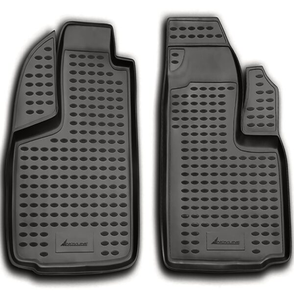 Novline ΜΑΡΚΕ ΠΑΤΑΚΙΑ ΣΕ ΣΚΑΦΗ TPE ΛΑΣΤΙΧΟ ΓΙΑ FIAT DOBLO CARGO 2001-2009  ΣΕ ΑΝΘΡΑΚΙ ΣΚΟΥΡΟ ΓΚΡΙ ΧΡΩΜΑ NOVLINE - 2 ΤΕΜ.