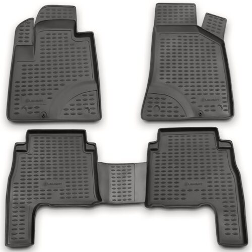 Novline ΜΑΡΚΕ ΠΑΤΑΚΙΑ ΣΕ ΣΚΑΦΗ TPE ΛΑΣΤΙΧΟ ΓΙΑ HYUNDAI SANTA FE 03/2006-12/2010  ΣΕ ΑΝΘΡΑΚΙ ΣΚΟΥΡΟ ΓΚΡΙ ΧΡΩΜΑ NOVLINE – 4 ΤΕΜ.
