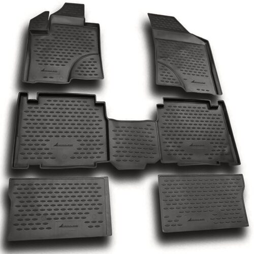 Novline ΜΑΡΚΕ ΠΑΤΑΚΙΑ ΣΕ ΣΚΑΦΗ TPE ΛΑΣΤΙΧΟ ΓΙΑ HYUNDAI ix-55 2008-2015  ΣΕ ΑΝΘΡΑΚΙ ΣΚΟΥΡΟ ΓΚΡΙ ΧΡΩΜΑ NOVLINE – 6 ΤΕΜ.