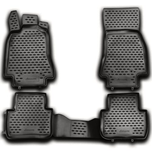 Novline ΜΑΡΚΕ ΠΑΤΑΚΙΑ ΣΕ ΣΚΑΦΗ TPE ΛΑΣΤΙΧΟ ΓΙΑ JAGUAR XF 03/2008-2015  ΣΕ ΑΝΘΡΑΚΙ ΣΚΟΥΡΟ ΓΚΡΙ ΧΡΩΜΑ NOVLINE – 4 ΤΕΜ.