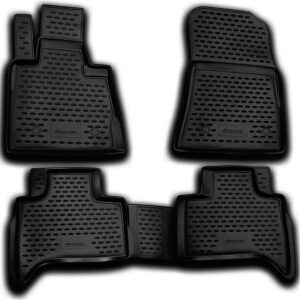 Novline ΜΑΡΚΕ ΠΑΤΑΚΙΑ ΣΕ ΣΚΑΦΗ TPE ΛΑΣΤΙΧΟ ΓΙΑ BMW X5 2000-2007  ΣΕ ΜΑΥΡΟ ΧΡΩΜΑ NOVLINE - 4 ΤΕΜ.