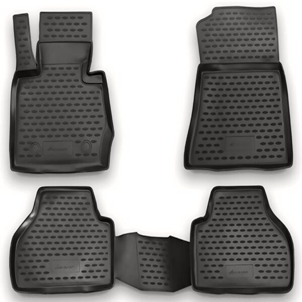 Novline ΜΑΡΚΕ ΠΑΤΑΚΙΑ ΣΕ ΣΚΑΦΗ TPE ΛΑΣΤΙΧΟ ΓΙΑ BMW X3 F25 2010-2017  ΣΕ ΑΝΘΡΑΚΙ ΣΚΟΥΡΟ ΓΚΡΙ ΧΡΩΜΑ NOVLINE - 4 ΤΕΜ.