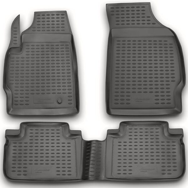 Novline ΜΑΡΚΕ ΠΑΤΑΚΙΑ ΣΕ ΣΚΑΦΗ TPE ΛΑΣΤΙΧΟ ΓΙΑ FORD ESCAPE 2007+  ΣΕ ΑΝΘΡΑΚΙ ΣΚΟΥΡΟ ΓΚΡΙ ΧΡΩΜΑ NOVLINE - 3 ΤΕΜ.