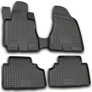 Novline ΜΑΡΚΕ ΠΑΤΑΚΙΑ ΣΕ ΣΚΑΦΗ TPE ΛΑΣΤΙΧΟ ΓΙΑ HYUNDAI TUCSON 04/2004-02/2010  ΣΕ ΑΝΘΡΑΚΙ ΣΚΟΥΡΟ ΓΚΡΙ ΧΡΩΜΑ NOVLINE - 4 ΤΕΜ.