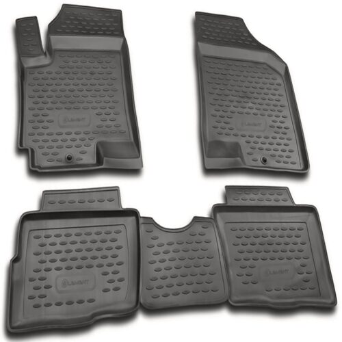 Novline ΜΑΡΚΕ ΠΑΤΑΚΙΑ ΣΕ ΣΚΑΦΗ TPE ΛΑΣΤΙΧΟ ΓΙΑ KIA SOUL 03/2009-2014  ΣΕ ΑΝΘΡΑΚΙ ΣΚΟΥΡΟ ΓΚΡΙ ΧΡΩΜΑ NOVLINE – 4 ΤΕΜ.