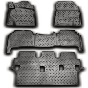 Novline ΜΑΡΚΕ ΠΑΤΑΚΙΑ ΣΕ ΣΚΑΦΗ TPE ΛΑΣΤΙΧΟ ΓΙΑ LEXUS LX570 2007+  ΣΕ ΑΝΘΡΑΚΙ ΣΚΟΥΡΟ ΓΚΡΙ ΧΡΩΜΑ NOVLINE - 4 ΤΕΜ.