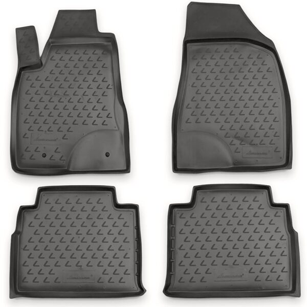 Novline ΜΑΡΚΕ ΠΑΤΑΚΙΑ ΣΕ ΣΚΑΦΗ TPE ΛΑΣΤΙΧΟ ΓΙΑ LEXUS RX 350 2003-2009  ΣΕ ΑΝΘΡΑΚΙ ΣΚΟΥΡΟ ΓΚΡΙ ΧΡΩΜΑ NOVLINE - 4 ΤΕΜ.