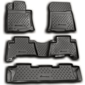 Novline ΜΑΡΚΕ ΠΑΤΑΚΙΑ ΣΕ ΣΚΑΦΗ TPE ΛΑΣΤΙΧΟ ΓΙΑ LEXUS GX460 02/2010+  ΣΕ ΑΝΘΡΑΚΙ ΣΚΟΥΡΟ ΓΚΡΙ ΧΡΩΜΑ NOVLINE - 5 ΤΕΜ.