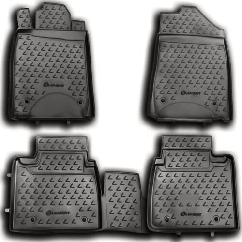 Novline ΜΑΡΚΕ ΠΑΤΑΚΙΑ ΣΕ ΣΚΑΦΗ TPE ΛΑΣΤΙΧΟ ΓΙΑ LEXUS ES350 10/2010-2012  ΣΕ ΑΝΘΡΑΚΙ ΣΚΟΥΡΟ ΓΚΡΙ ΧΡΩΜΑ NOVLINE – 4 ΤΕΜ.