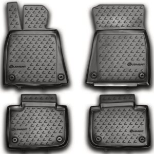 Novline ΜΑΡΚΕ ΠΑΤΑΚΙΑ ΣΕ ΣΚΑΦΗ TPE ΛΑΣΤΙΧΟ ΓΙΑ LEXUS GS250 2012+  ΣΕ ΑΝΘΡΑΚΙ ΣΚΟΥΡΟ ΓΚΡΙ ΧΡΩΜΑ NOVLINE - 4 ΤΕΜ.