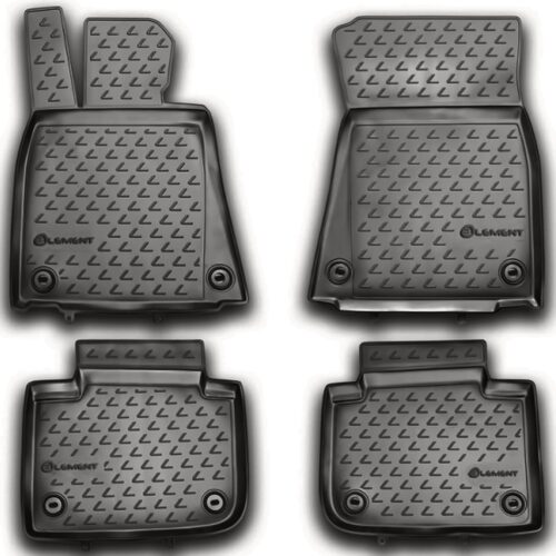 Novline ΜΑΡΚΕ ΠΑΤΑΚΙΑ ΣΕ ΣΚΑΦΗ TPE ΛΑΣΤΙΧΟ ΓΙΑ LEXUS GS250 2012+  ΣΕ ΑΝΘΡΑΚΙ ΣΚΟΥΡΟ ΓΚΡΙ ΧΡΩΜΑ NOVLINE – 4 ΤΕΜ.