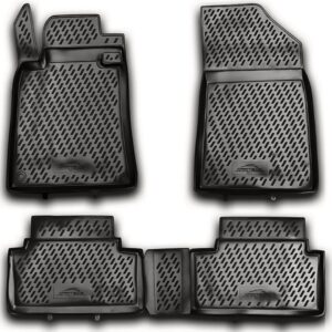 Novline ΜΑΡΚΕ ΠΑΤΑΚΙΑ ΣΕ ΣΚΑΦΗ TPE ΛΑΣΤΙΧΟ ΓΙΑ PEUGEOT 508 SW 4D 03/2011-2018  ΣΕ ΑΝΘΡΑΚΙ ΣΚΟΥΡΟ ΓΚΡΙ ΧΡΩΜΑ NOVLINE - 4 ΤΕΜ.