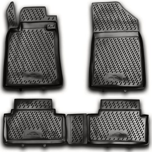 Novline ΜΑΡΚΕ ΠΑΤΑΚΙΑ ΣΕ ΣΚΑΦΗ TPE ΛΑΣΤΙΧΟ ΓΙΑ PEUGEOT 508 SW 4D 03/2011-2018  ΣΕ ΑΝΘΡΑΚΙ ΣΚΟΥΡΟ ΓΚΡΙ ΧΡΩΜΑ NOVLINE – 4 ΤΕΜ.