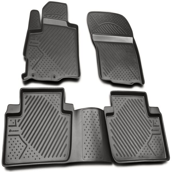 Novline ΜΑΡΚΕ ΠΑΤΑΚΙΑ ΣΕ ΣΚΑΦΗ TPE ΛΑΣΤΙΧΟ ΓΙΑ PEUGEOT 4007 07/07+  (ΑΝΘΡΑΚΙ/ΣΚΟΥΡΟ ΓΚΡΙ)
