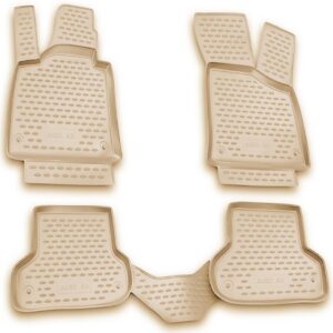 Novline ΜΑΡΚΕ ΠΑΤΑΚΙΑ ΣΕ ΣΚΑΦΗ TPE ΛΑΣΤΙΧΟ ΓΙΑ AUDI A3 3D 2003-2014  ΣΕ ΜΠΕΖ ΧΡΩΜΑ NOVLINE - 4 ΤΕΜ.