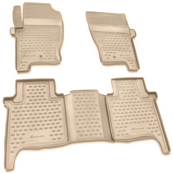Novline ΜΑΡΚΕ ΠΑΤΑΚΙΑ ΣΕ ΣΚΑΦΗ TPE ΛΑΣΤΙΧΟ ΓΙΑ LAND ROVER RANGE ROVER SPORT 2005-2012  ΣΕ ΜΠΕΖ ΧΡΩΜΑ NOVLINE - 4 ΤΕΜ.