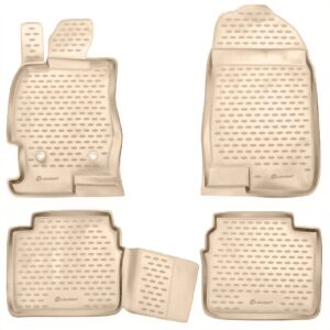 Novline ΜΑΡΚΕ ΠΑΤΑΚΙΑ ΣΕ ΣΚΑΦΗ TPE ΛΑΣΤΙΧΟ ΓΙΑ MAZDA 6 2007-12/2012  ΣΕ ΜΠΕΖ ΧΡΩΜΑ NOVLINE - 4 ΤΕΜ.