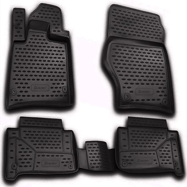 Novline ΜΑΡΚΕ ΠΑΤΑΚΙΑ ΣΕ ΣΚΑΦΗ TPE ΛΑΣΤΙΧΟ ΓΙΑ AUDI Q7 2005-2015  ΣΕ ΜΑΥΡΟ ΧΡΩΜΑ NOVLINE - 4 ΤΕΜ.