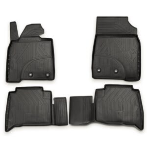 Novline ΜΑΡΚΕ ΠΑΤΑΚΙΑ ΣΕ ΣΚΑΦΗ TPE ΛΑΣΤΙΧΟ ΓΙΑ TOYOTA LC200 2015+  ΣΕ ΑΝΘΡΑΚΙ ΣΚΟΥΡΟ ΓΚΡΙ ΧΡΩΜΑ NOVLINE - 4 ΤΕΜ.