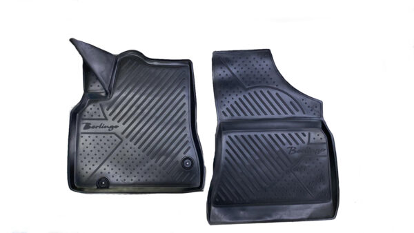 Novline ΜΑΡΚΕ ΠΑΤΑΚΙΑ ΣΕ ΣΚΑΦΗ TPE ΛΑΣΤΙΧΟ ΓΙΑ CITROEN BERLINGO B9 2008-2018  ΣΕ ΜΑΥΡΟ ΧΡΩΜΑ NOVLINE - 2 ΤΕΜ.
