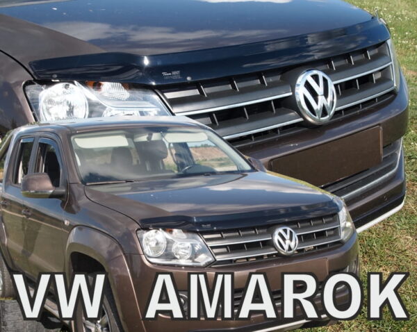 Heko ΑΝΕΜΟΘΡΑΥΣΤΗΣ ΚΑΠΩ ΑΥΤΟΚΙΝΗΤΟΥ ΓΙΑ VW AMAROK 2009+ ΑΠΟ ΕΥΚΑΜΠΤΟ ΦΙΜΕ ΠΛΑΣΤΙΚΟ HEKO - 1 ΤΕΜ.