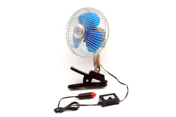 Amio ΑΝΕΜΙΣΤΗΡΑΣ ΑΝΑΠΤΗΡΑ 24V - 17,5 cm ΜΕ ΚΛΙΠ ΣΤΗΡΙΞΗΣ (ΠΕΡΙΣΤΡΕΦΟΜΕΝΟΣ/ΜΕΤΑΛΛΙΚΟΣ)​ AMIO - 1 ΤΕΜ.