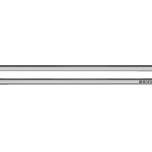 MENABO ΜΠΑΡΕΣ ΟΡΟΦΗΣ ΑΛΟΥΜΙΝΙΟΥ DELTA L SILVER 141 cm ΣΕ ΑΣΗΜΙ ΧΡΩΜΑ ΓΙΑ ΑΠΛΗ ΟΡΟΦΗ MENABO – 2 ΤΕΜ.