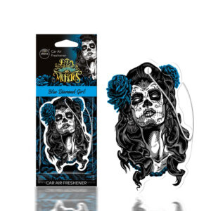 Amio ΑΡΩΜΑΤΙΚΟ ΚΡΕΜΑΣΤΟ AROMA CAR MUERTOS BLUE DIAMONT GIRL ΑMiO - 1 TEM.