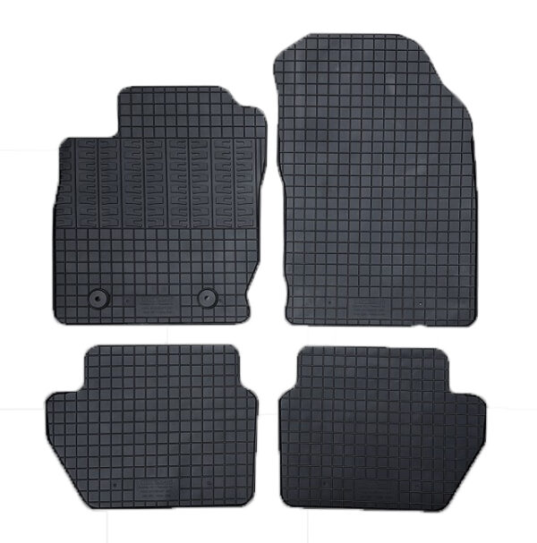 Cik ΜΑΡΚΕ ΠΑΤΑΚΙΑ ΣΕ ΣΚΑΦΗ ΛΑΣΤΙΧΟ ΓΙΑ FORD ECOSPORT 2017+ ΣΕ ΜΑΥΡΟ ΧΡΩΜΑ ΜΕ ΚΟΥΜΠΩΜΑΤΑ CIK - 4 ΤΕΜ. - Image 3