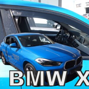 Heko ΑΝΕΜΟΘΡΑΥΣΤΕΣ ΓΙΑ BMW X2 F39 5D 2018+ ΖΕΥΓΑΡΙ ΑΠΟ ΕΥΚΑΜΠΤΟ ΦΙΜΕ ΠΛΑΣΤΙΚΟ HEKO - 2 ΤΕΜ.