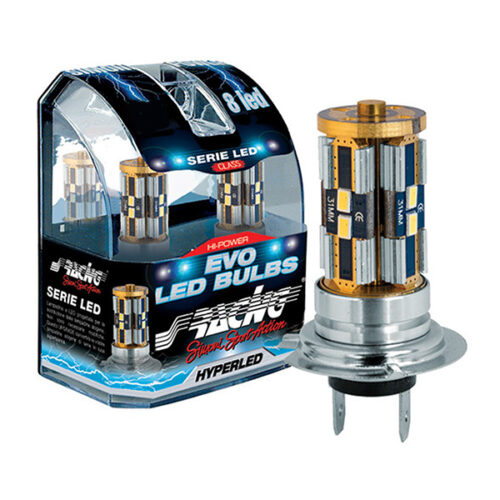 Simoni Racing H16 12V 8LED EVO LED RACING 2ΤΕΜ.
