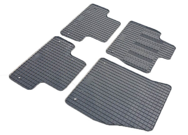 Cik ΜΑΡΚΕ ΠΑΤΑΚΙΑ ΣΕ ΣΚΑΦΗ ΛΑΣΤΙΧΟ ΓΙΑ LAND ROVER RANGE ROVER EVOQUE 2011-2018 ΣΕ ΜΑΥΡΟ ΧΡΩΜΑ ΜΕ ΚΟΥΜΠΩΜΑΤΑ CIK - 4 ΤΕΜ.