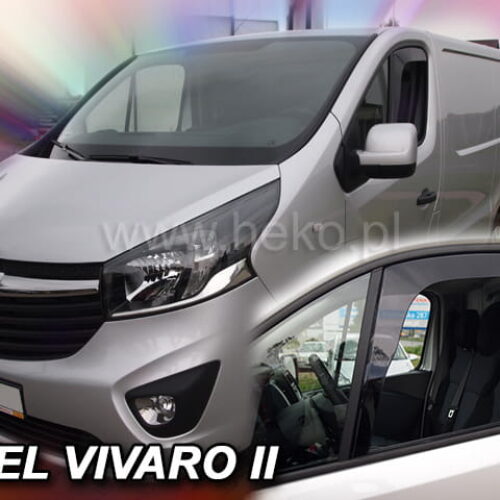 Heko ΑΝΕΜΟΘΡΑΥΣΤΕΣ ΓΙΑ OPEL VIVARO 2014+ / RENAULT TRAFIC 2014+ /FIAT TALENTO 2016+ ΖΕΥΓΑΡΙ ΑΠΟ ΕΥΚΑΜΠΤΟ ΦΙΜΕ ΠΛΑΣΤΙΚΟ HEKO – 2 ΤΕΜ.
