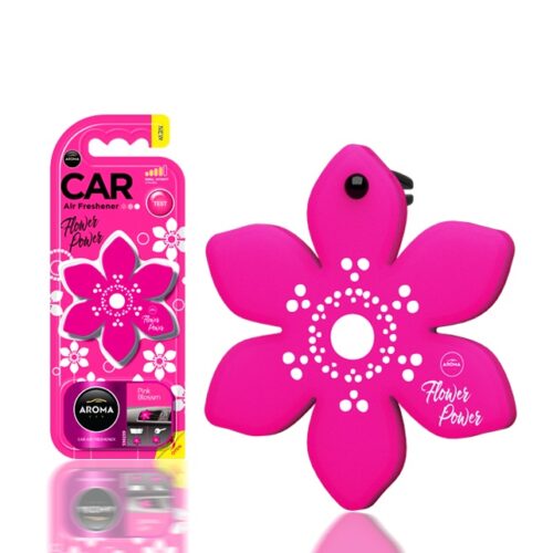 Amio ΑΡΩΜΑΤΙΚΟ ΑΕΡΑΓΩΓΟΥ AROMA CAR FLOWER POWER PINK BLOSSOM AMIO -1 ΤΕΜ.