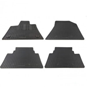 Cik Cik -  ΠΑΤΑΚΙΑ ΣΕ ΣΚΑΦΗ ΛΑΣΤΙΧΟ ΓΙΑ FORD FOCUS 4 2018+ ΣΕ ΜΑΥΡΟ ΧΡΩΜΑ ΜΕ ΚΟΥΜΠΩΜΑΤΑ - 4 ΤΕΜ. (RM.FO.0038/CK)