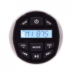 Hasda HASDA MP3 PLAYER 113 mm- 5V-4X40W ΜΕ ΡΑΔΙΟΦΩΝΟ/USB/BLUETOOTH (ΑΔΙΑΒΡΟΧΟ/ΣΤΡΟΓΓΥΛΟ/ΜΑΥΡΟ ΧΡΩΜΙΟΜΕΝΟ ΔΑΧΤΥΛΙΔΙ)