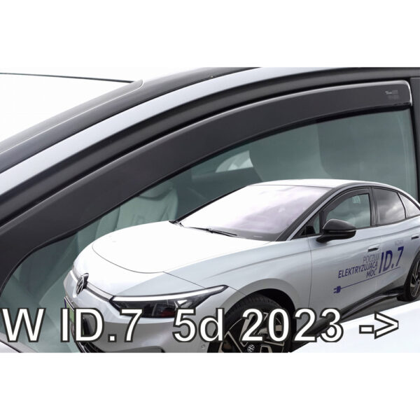 Heko ΑΝΕΜΟΘΡΑΥΣΤΕΣ ΓΙΑ VW ID.7 5D 2023+ ΖΕΥΓΑΡΙ ΑΠΟ ΕΥΚΑΜΠΤΟ ΦΙΜΕ ΠΛΑΣΤΙΚΟ HEKO - 2 ΤΕΜ.