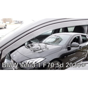 Heko ΑΝΕΜΟΘΡΑΥΣΤΕΣ ΓΙΑ BMW ΣΕΙΡΑ 1 F70 5D 2024+ ΣΕΤ ΑΥΤΟΚΙΝΗΤΟΥ ΑΠΟ ΕΥΚΑΜΠΤΟ ΦΙΜΕ ΠΛΑΣΤΙΚΟ HEKO - 4 ΤΕΜ