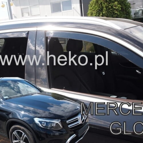 Heko ΑΝΕΜΟΘΡΑΥΣΤΕΣ ΓΙΑ MERCEDES GLC X253 5D 2016+   ΣΕΤ ΑΥΤΟΚΙΝΗΤΟΥ ΑΠΟ ΕΥΚΑΜΠΤΟ ΦΙΜΕ ΠΛΑΣΤΙΚΟ HEKO – 4 ΤΕΜ.