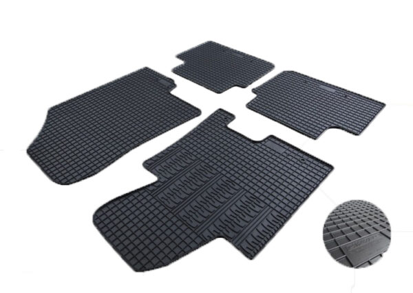 Cik ΜΑΡΚΕ ΠΑΤΑΚΙΑ ΣΕ ΣΚΑΦΗ ΛΑΣΤΙΧΟ ΓΙΑ HYUNDAI i30 2012-2017 / KIA CEED 2012-2018 ΣΕ ΜΑΥΡΟ ΧΡΩΜΑ ΜΕ ΚΟΥΜΠΩΜΑΤΑ CIK - 4 ΤΕΜ.