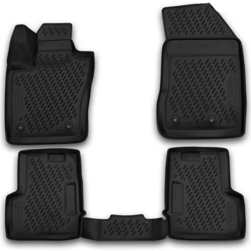 Novline ΜΑΡΚΕ ΠΑΤΑΚΙΑ ΣΕ ΣΚΑΦΗ TPE ΛΑΣΤΙΧΟ ΓΙΑ JEEP RENEGADE 3D 09/2014+ / 5D 2018+  ΣΕ ΜΑΥΡΟ ΧΡΩΜΑ NOVLINE – 4 ΤΕΜ.