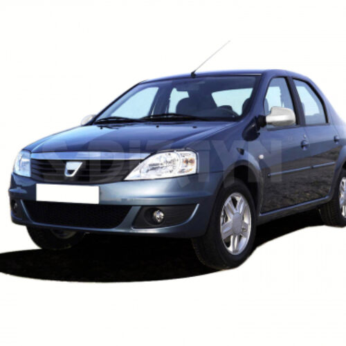 S-dizayn ΚΑΠΑΚΙΑ ΚΑΘΡΕΠΤΗ ΧΡΩΜΙΟΥ ΜΕΤΑΛΛΙΚΑ ΓΙΑ DACIA LOGAN MCV 2005-2013