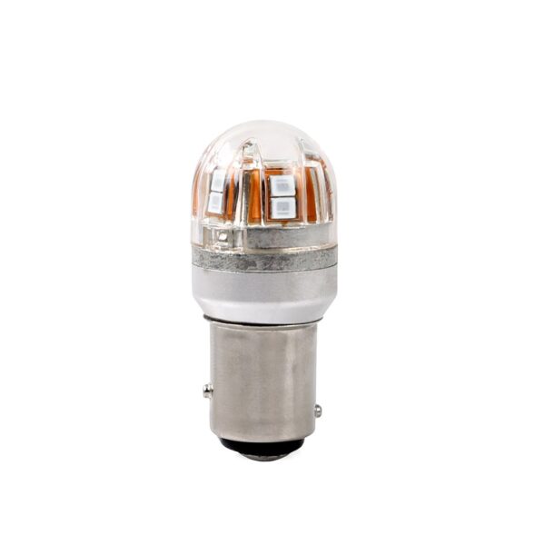 M-Tech P21/5W 12/24V BAY15d 15xSMD2835 LED ΚΟΚΚΙΝΟ CAN-BUS BLISTER   M-TECH - 1 ΤΕΜ.