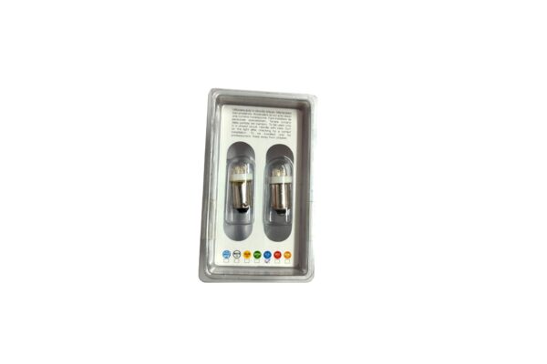 Simoni Racing ΛΑΜΠΑΚΙΑ ΠΟΡΕΙΑΣ H6 LED ΜΕ ΚΑΛΥΚΑ ΜΠΛΕ 2ΤΜΧ - Image 2