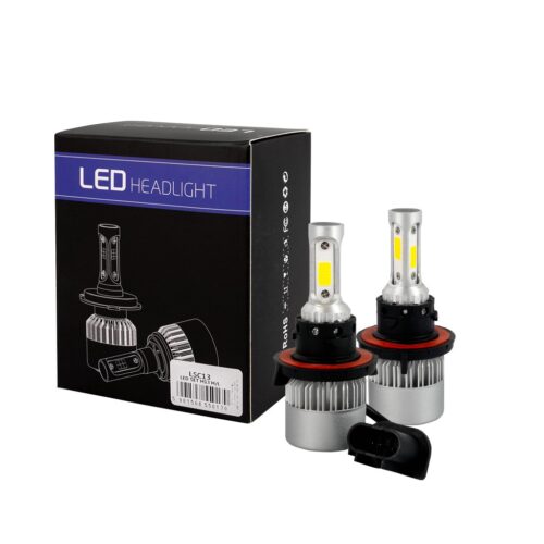 M-Tech H13  H/L 10>36V 6.500K 10.000lm 80W COB LED EPISTAR 1021 C6 KIT ΜΕ ΑΝΕΜΙΣΤΗΡΑΚΙ M-TECH – 2 ΤΕΜ.