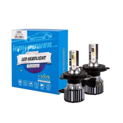 M-Tech H4  12>24V 6.500K 5.000lm 50W CSP1860 LED LSG SERIES +300% KIT M-TECH – 2 ΤΕΜ.