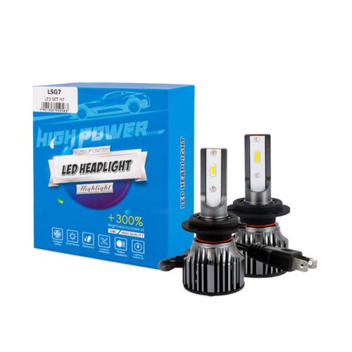 M-Tech H7  12>24V 6.500K 6.400lm 50W CSP1860 LED LSG SERIES +300% KIT M-TECH – 2 ΤΕΜ.